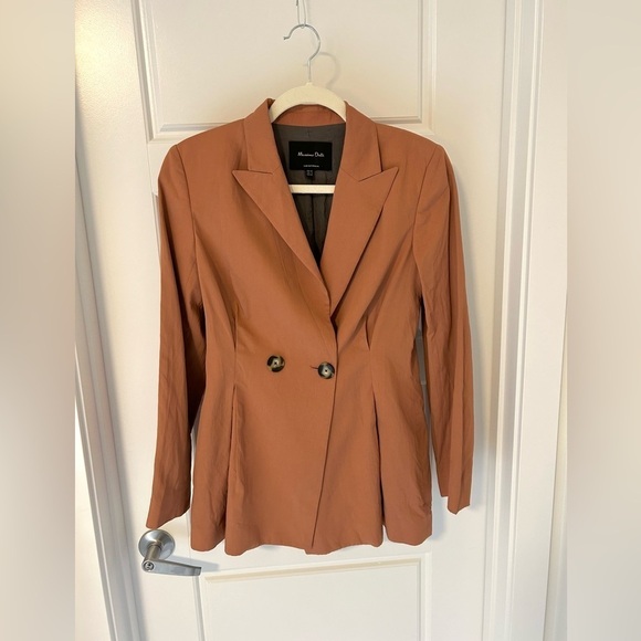 Massimo Dutti Pink/Peach Blazer - Picture 9 of 12